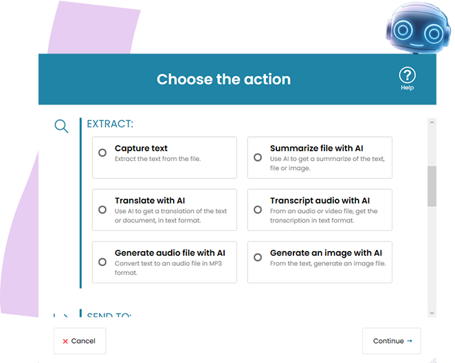 AI actions AI functions